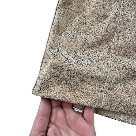 FREE PEOPLE Metallic Speckled Mini Skirt - Picture 6 of 6